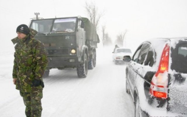 Armata e pregătită să intervină la deszăpezire